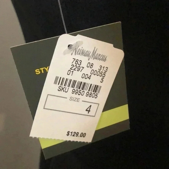 Taylor Black Peplum Dress - Picture 9 of 9